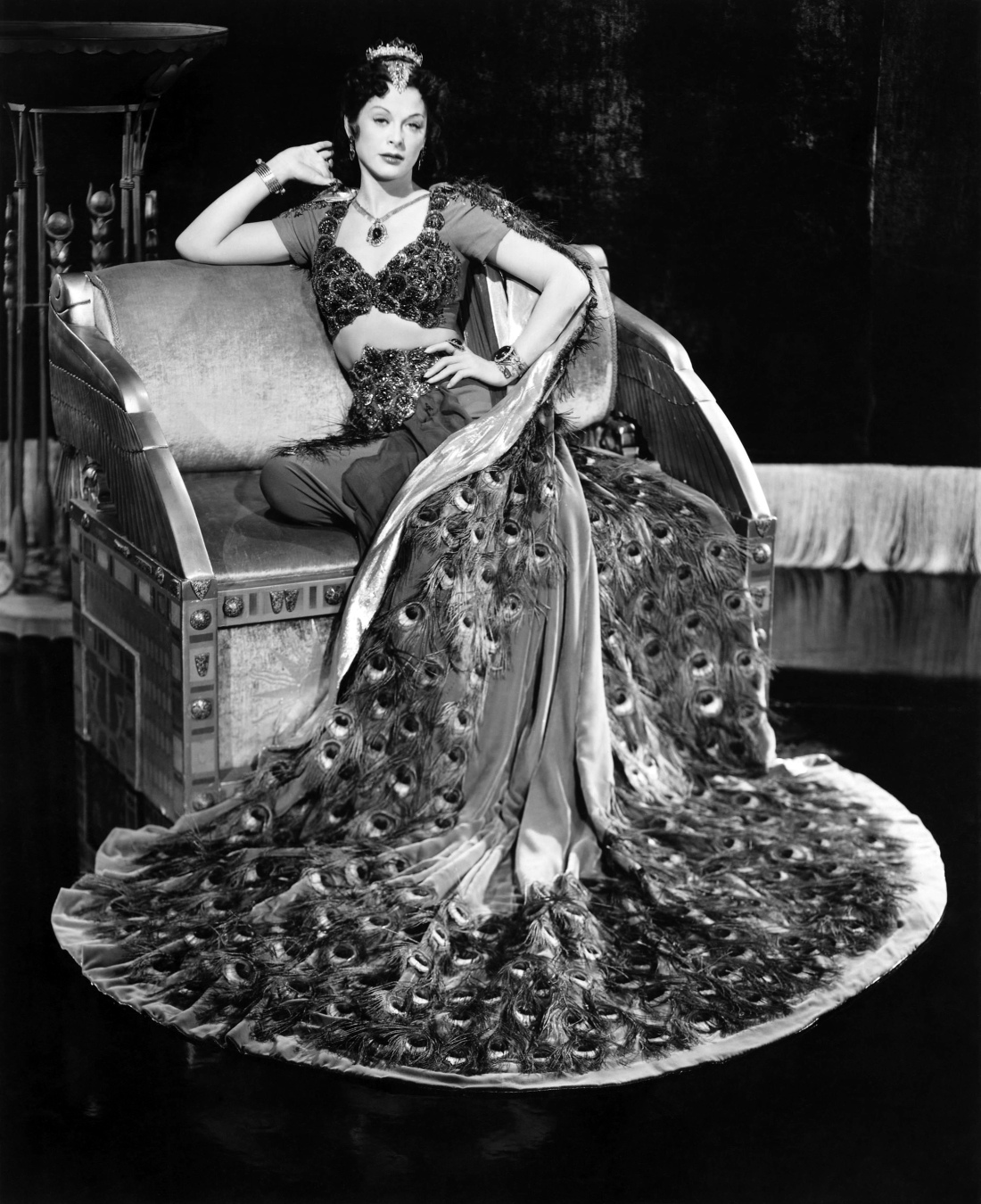 Hey There Delilah, Hedy Lamarr decked out as the vixen from the Opera Samson and Delilah